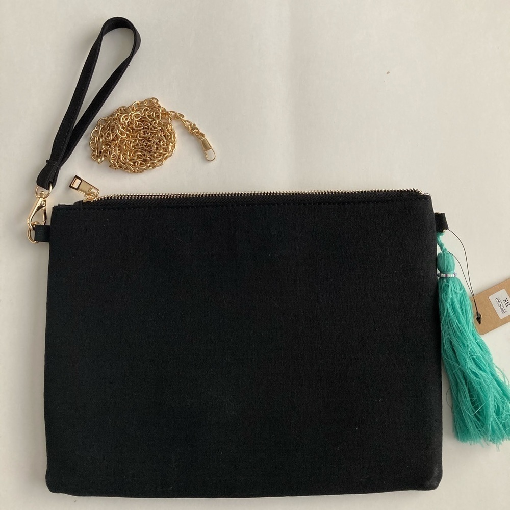 Boho Chic Clutch/Wristlet/CBody Bag Large Brand New - Picture 3 of 7